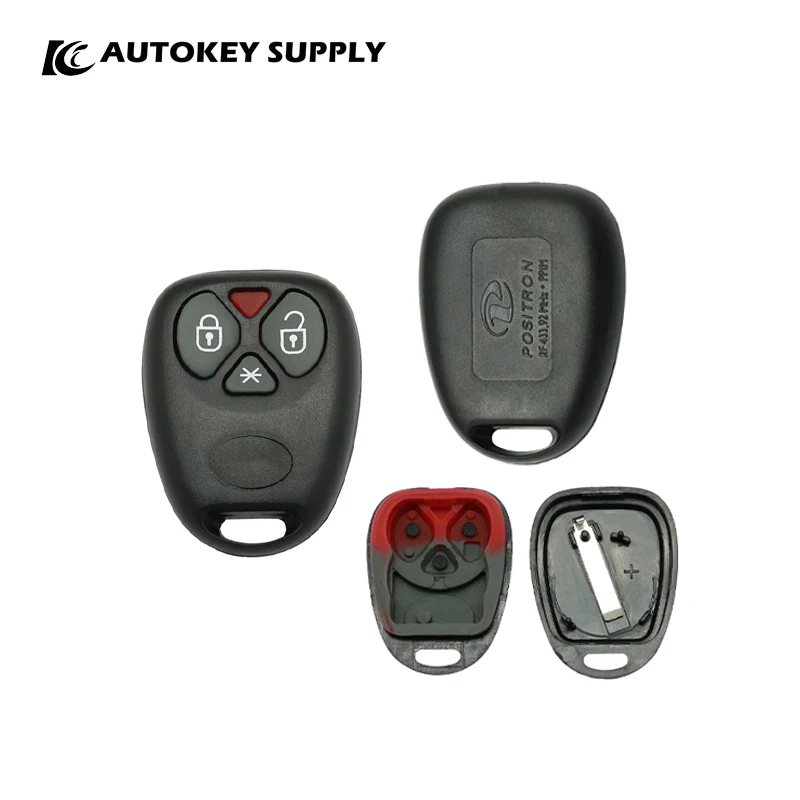 Px32 Key Shell  Apply For Brazil Positron  3 Button Control  With Battery Clip  Autokeysupply AKBPS101