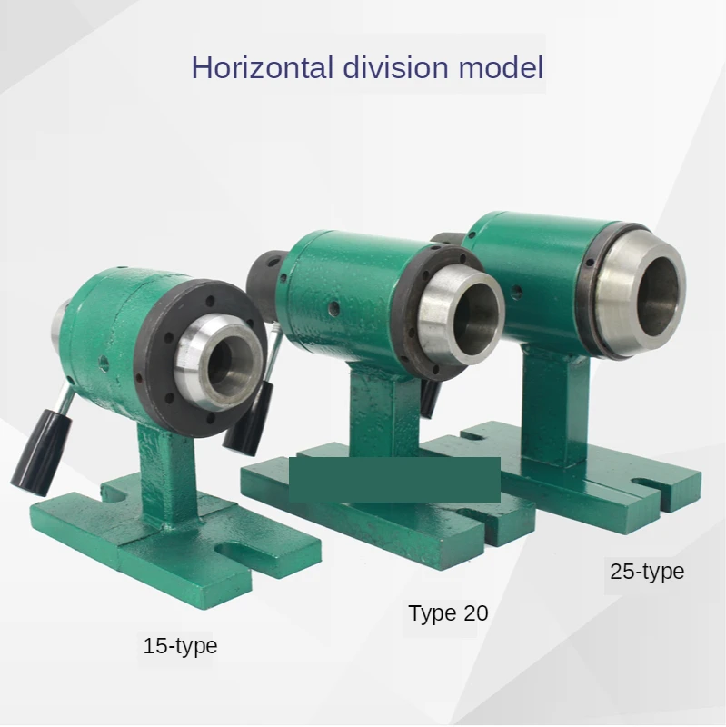 Type 15 20 Type 25 Instrument Horizontal Manual Indexing Clamp Table Lathe Chuck Holder Manual Clamping