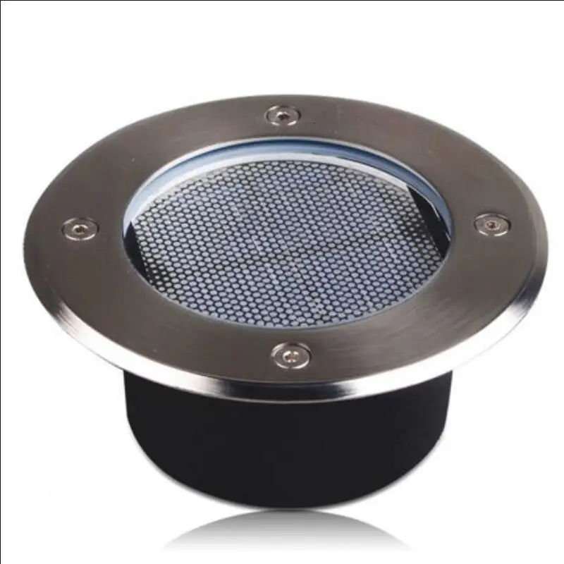 10pcs Solar Power Led In-ground Light LED Buried Inground Recessed Light Garden Outdoor Deck Lawn Pathway Lighting free shipping