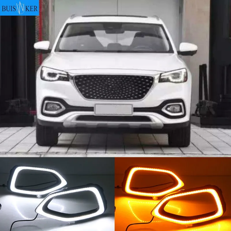 

For MG HS 2018~2020 daytime light DRL car accessories LED headlamp for MG HS fog light Car bumper headlight