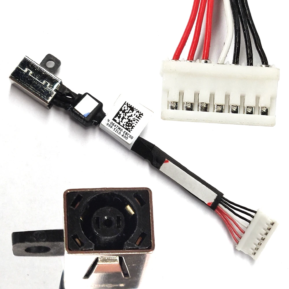 

Новый разъем постоянного тока для DELL XPS 15 9550 9560 M5510 M5520, кабель постоянного тока DC30100X200 064TM0