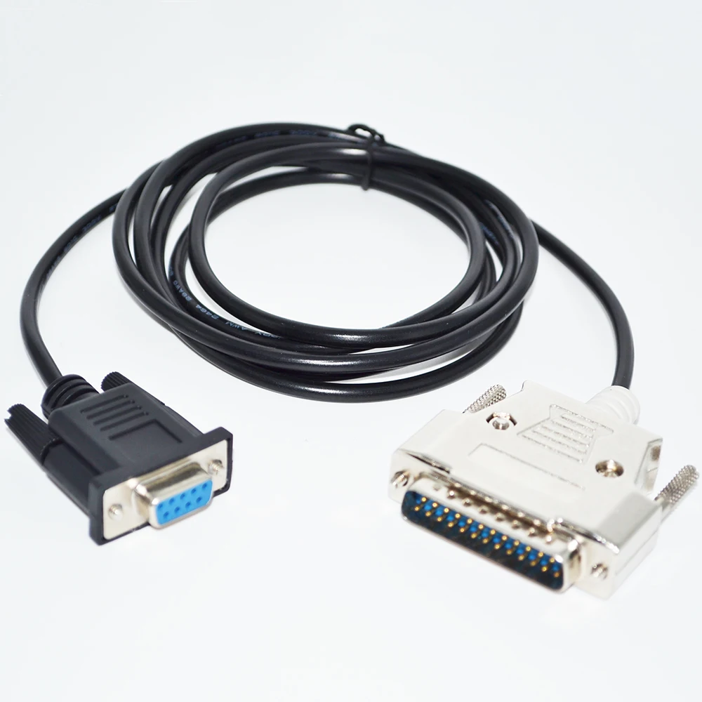 RS232 DB9 9PIN FEMALE TO DB25 D-SUB25PIN MALE ADAPTER NULL MODEM CABLE FOR VOOR SHARP X68000 X68K COMMUNICATED WITH PC