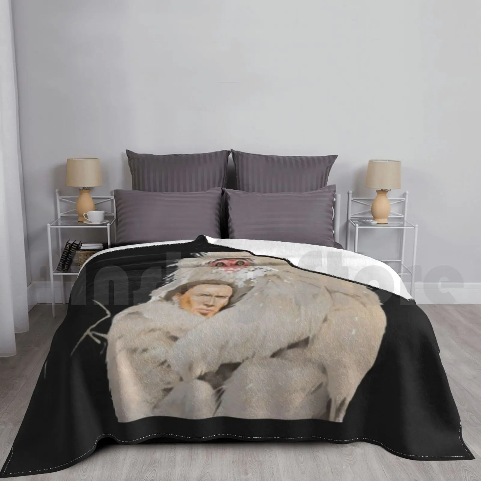 

Nicolas Monkey Cage Blanket Fashion Custom Nicolas Cage Nicolas Cage Nicholas Nicholas Cage Nick Cage Infant