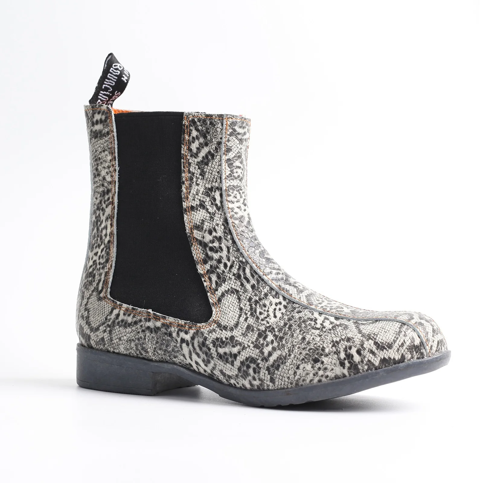 2024 Fashion New Leather Leisure Short Shoes Women Leopard Print Design Sexy Boots