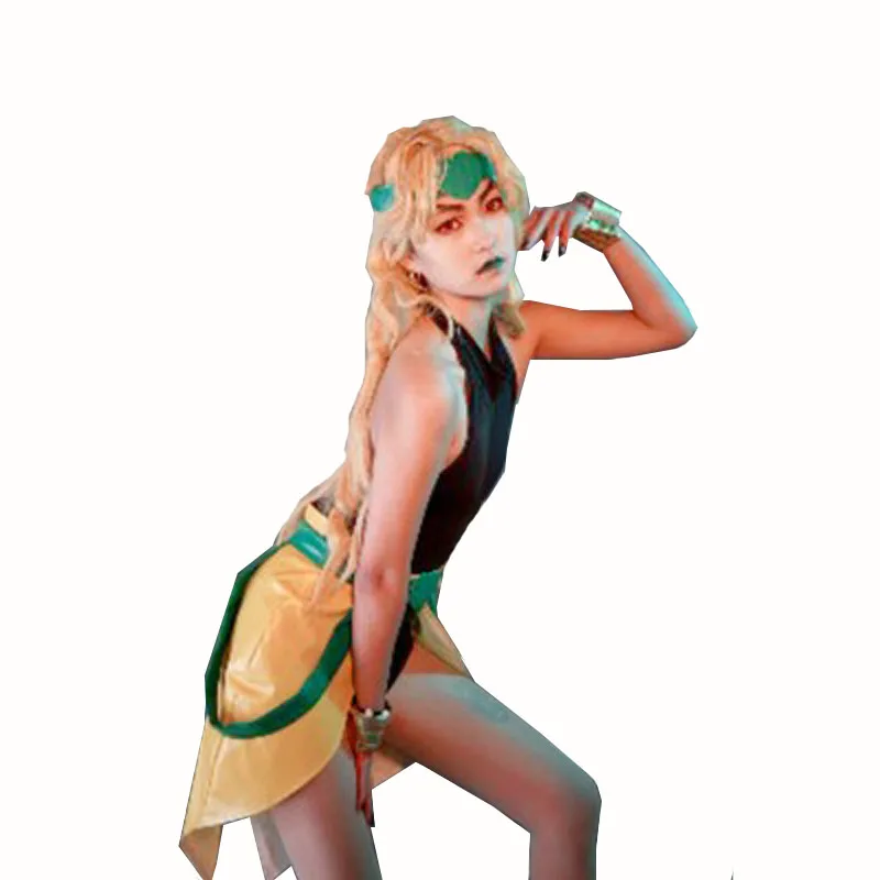 디오 브란도 코스프레 코스튬 여성 버전 풀 세트, 110 