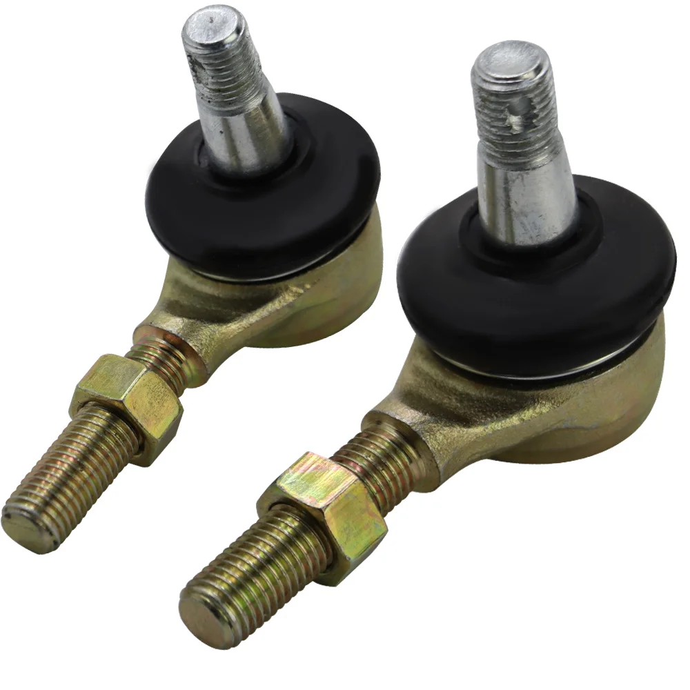 1Set M10-M10 Tie Rod End Kits Ball Joint for 50cc 70cc 90cc 110cc 125cc 150cc 200cc 250cc 300cc ATV Quad 4-wheeler Go Kart