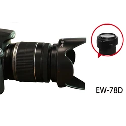 Canon EW-78D Camera lens hood 72mm 28-200 18-200 LENS EOS60D70D80D90D DSLR 760D750D700D800D Accessories 5D4 32SR Reversibl