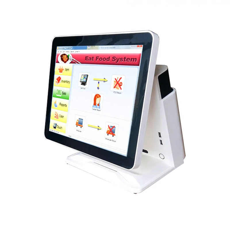 ComPOSxb Cash register 15 inch pos touch single screen pos system all in one pc for supermarket