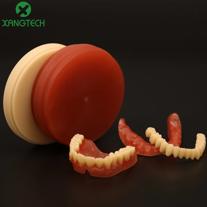 Free Shipping XANGTECH Dental Monolayer Resin Pmma Block (98mm) 10-25mm for CAD CAM Open System