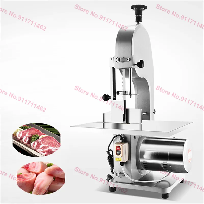 เครื่องเลื่อยกระดูก เครื่องตัดกระดูก เดสก์ท็อป เครื่องตัดกระดูกเชิงพาณิชย์ Trotter สเต็ก อุปกรณ์ตัดเนื้อแช่แข็ง