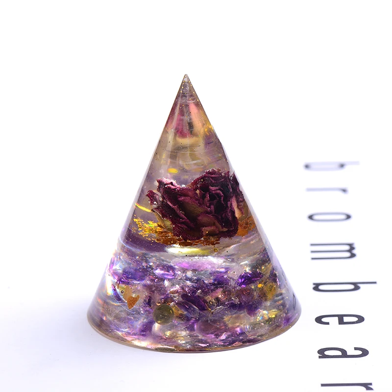

1PC Natural Crystal Gravel Reiki Stone Dried Flower Orgonite Silicone Mould Resin Decor Craft Jewelry Home Decor Collect Gifts