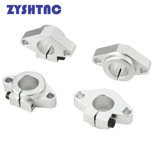 Imagen 2 del producto Piezas de impresora 3D con forma de bobinado, varilla lineal, soporte de eje de riel, enrutador CNC, SHF8, SHF10, SHF12, SHF13, SHF16, SHF20, SHF25, SHF30, SHF35, 4 Uds.