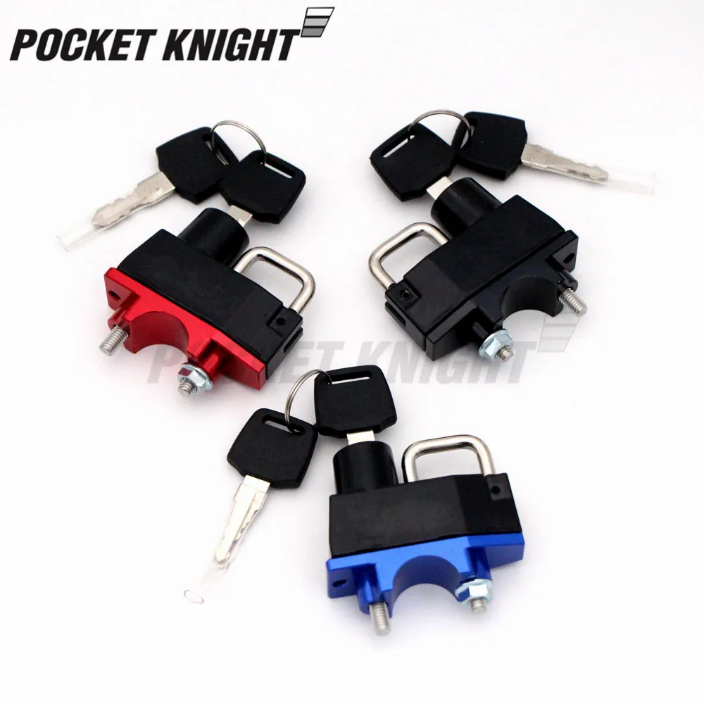 Helmet Lock For HONDA CBR1100XX CB1300 CB1100 CB1000R CB750 CB600S CB400 ST1300 Motorcycle Accessories Handlebar Bar Clamp