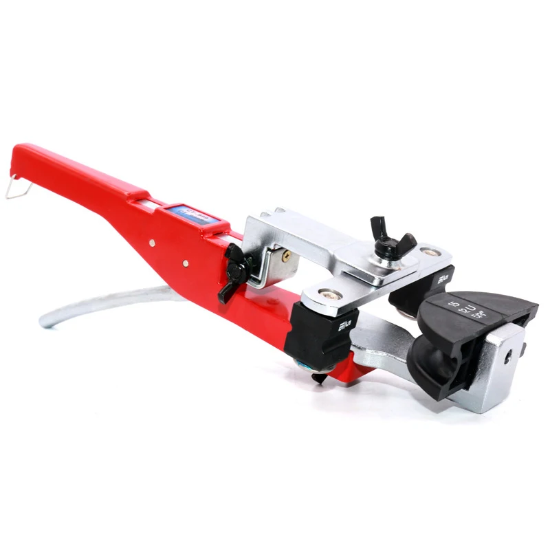 Máquina de dobra combinada com parede reversa, catraca mecânica Bow Pipe Bender, 180 °, 6-22mm