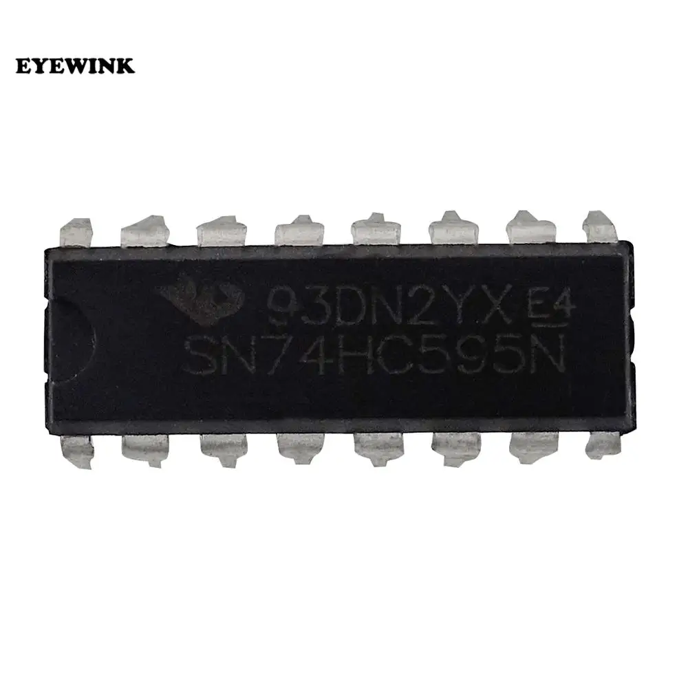 

500 шт. SN74HC595N 74HC595N 74HC595 DIP-16 оригинальный TI