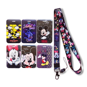 Kimlik (kimlik) kartı durumunda, Disney Mickey Mouse, Tutamak, boyun, kadınsı, Öğrenci kimlik Kartı olan Koleksiyoncu, Kapak, isim kartı, işletme, Çalışan, Satışlarda ilk 10 kasa ve mickey-no. 4