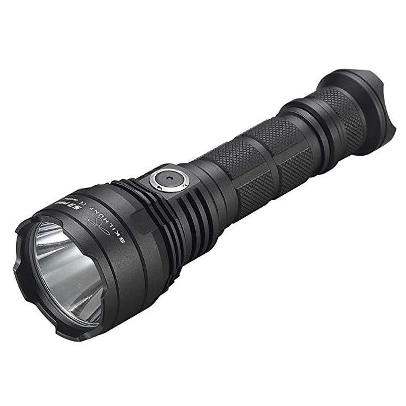 

2017 New SKILHUNT S3 PRO HD/HI LED USB rechargeable tactical 1600 Lumen/1400 Lumen led flashlight