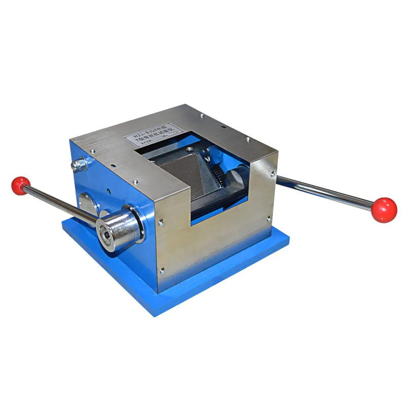 1PC Manual T Bending Machine WZJ-II T Bend Tester Machine Equipment Test The Coated T Bending Tester Of Steel Belt