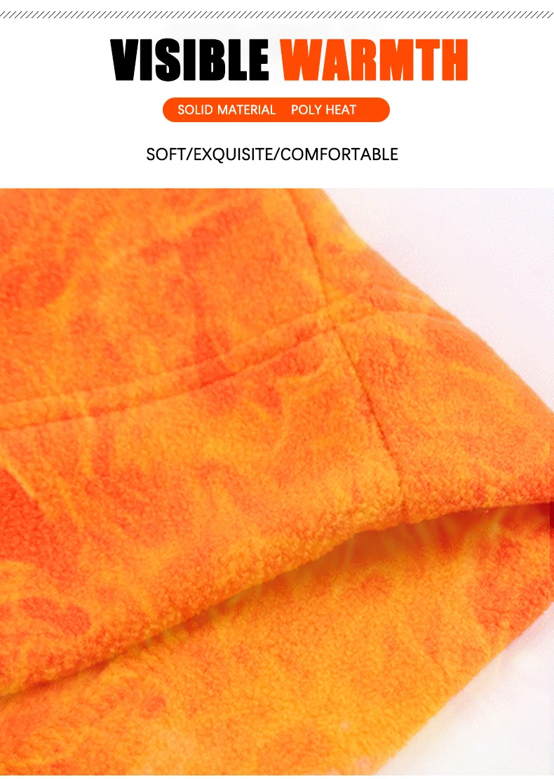 Warme Mütze, Winter, weich, für Herren, Beanie, Ski, Radfahren, hautfreundlich, taktisch, antistatisch, Wandern, Thermo-Fleece, Laufen, winddichte Kappe – Detail 4