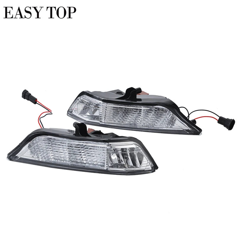 2PCS Turn Light DRL LED With Fog Lamp For Mustang 2015 2016 2017