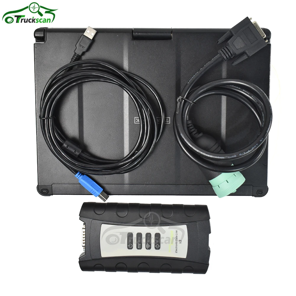 V5.3 AG CF  Electronic Data Link EDL V3 Service agricultural construction equipment diagnostic Advisor tool with CF53 laptop