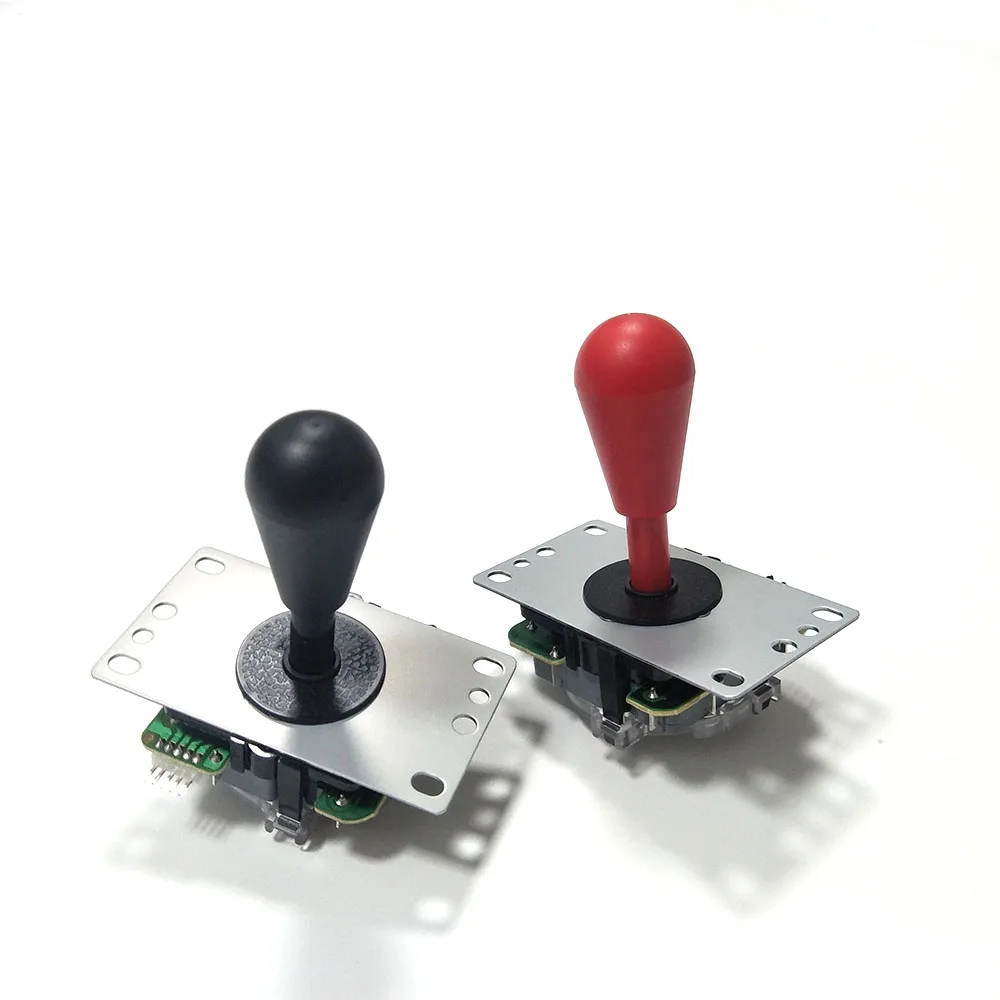 Sanwa-8Way Joystick with American Ball, Arcade Game Console Machine, High Quality, Multi Color, Copy, 5Pin, 2 Pcs