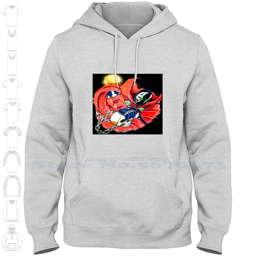 

Толстовка с капюшоном с длинным рукавом, толстовка с изображением героев saverism, свободные руки, комикки