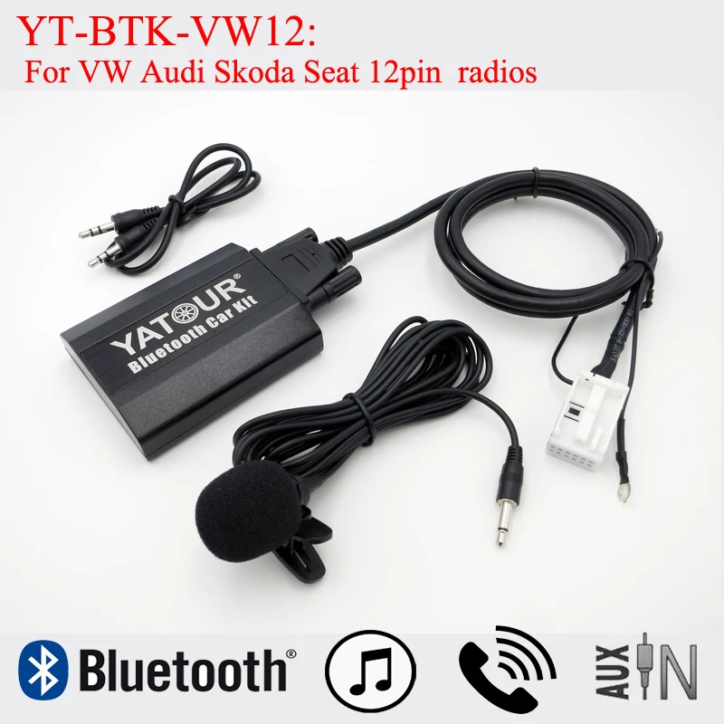 Yatour Bluetooth MP3 adapter for VW Beetle EOS Fox Golf GTI Passat Polo Jetta