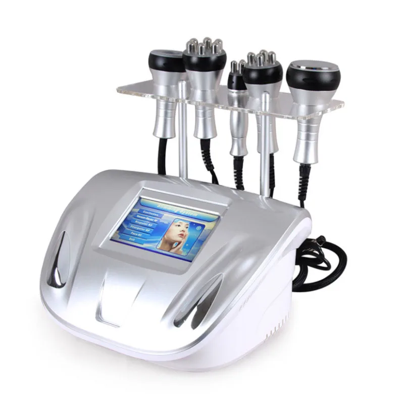 5 in 1 Ultrasonic Fat Slimming Apparatus 40K Ultrasonic Fat Slimming Beauty Apparatus Negative Pressure Liposuction Sculpting