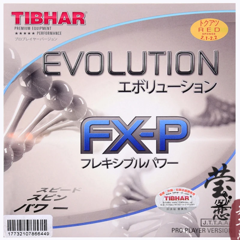 

Origianl Tibhar EVOLUTION FX-P table tennis rubber table tennis rackets racquet sports fast attack loop made in Germany