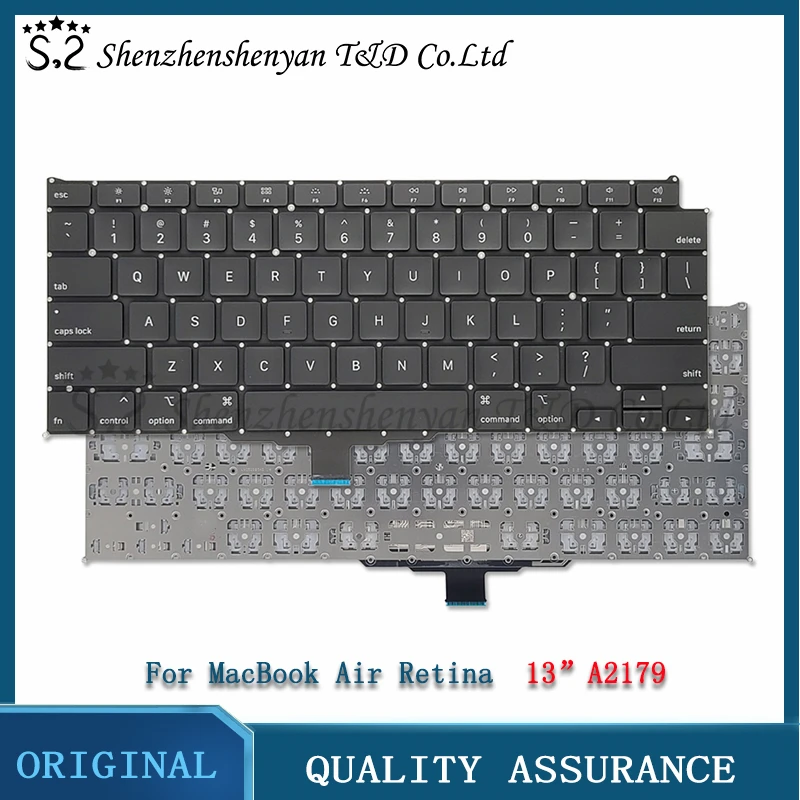 Teclado A2179 para MacBook Air Retina de 13 ", nuevo, para UE, Reino Unido, EE. UU., inglés, francés, español, alemán, ruso, árabe, turco, A2179, Año 2020