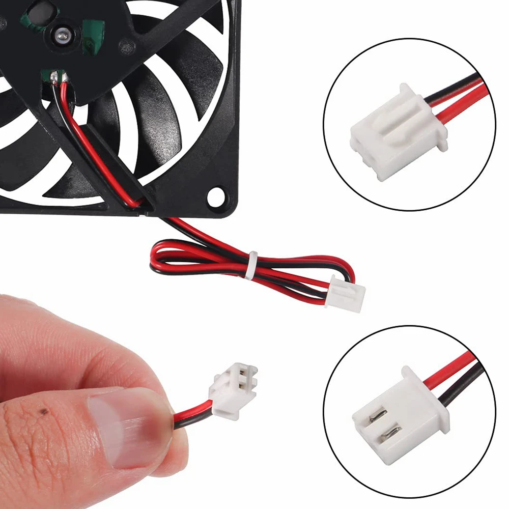 Aokin DC 5V 12V 24V 8010 Fan 80x80x10mm Brushless Cooling Fan for Makerbot 3D Printer PC CPU Computer Cooler