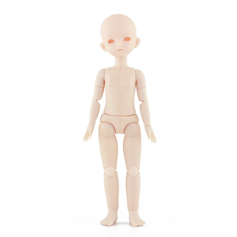 Adollya 1/6 BJD Doll Body 30cm 22 Movable Joints Toys for Girl Ball Jointed Swivel Doll White Skin Naked Doll for Girls