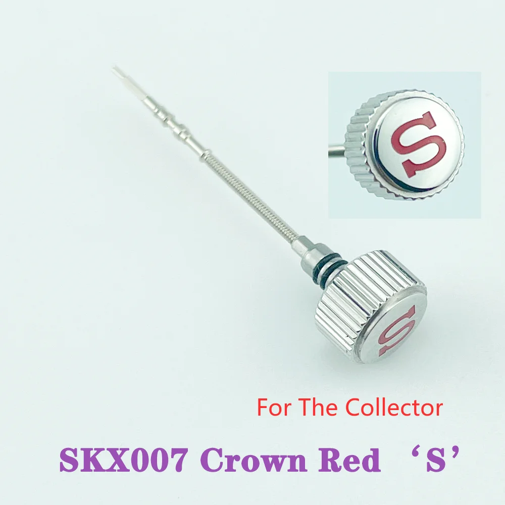 よくできたskx007クラウン刻印サイン入り \'s\'modパーツ2ガスケット7s26nh35 nh36 ne15 4r36 6r15movと互換性があります
