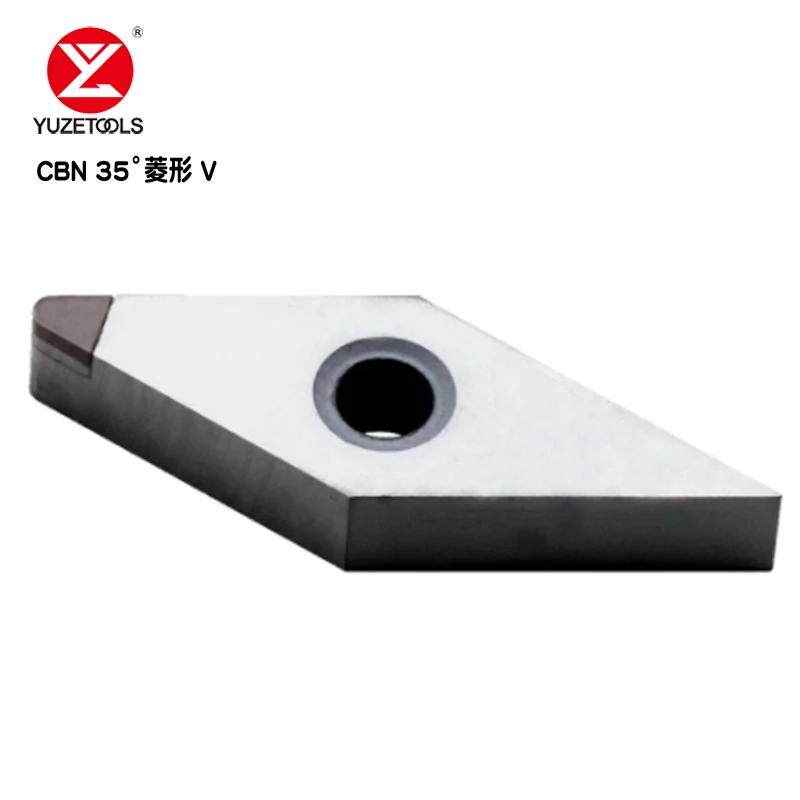 

CNC Lathe CBN Tool Turning Boring Cutting 1PCS VCGT110304-2N Carbide Inserts for High Hardness Material Machining