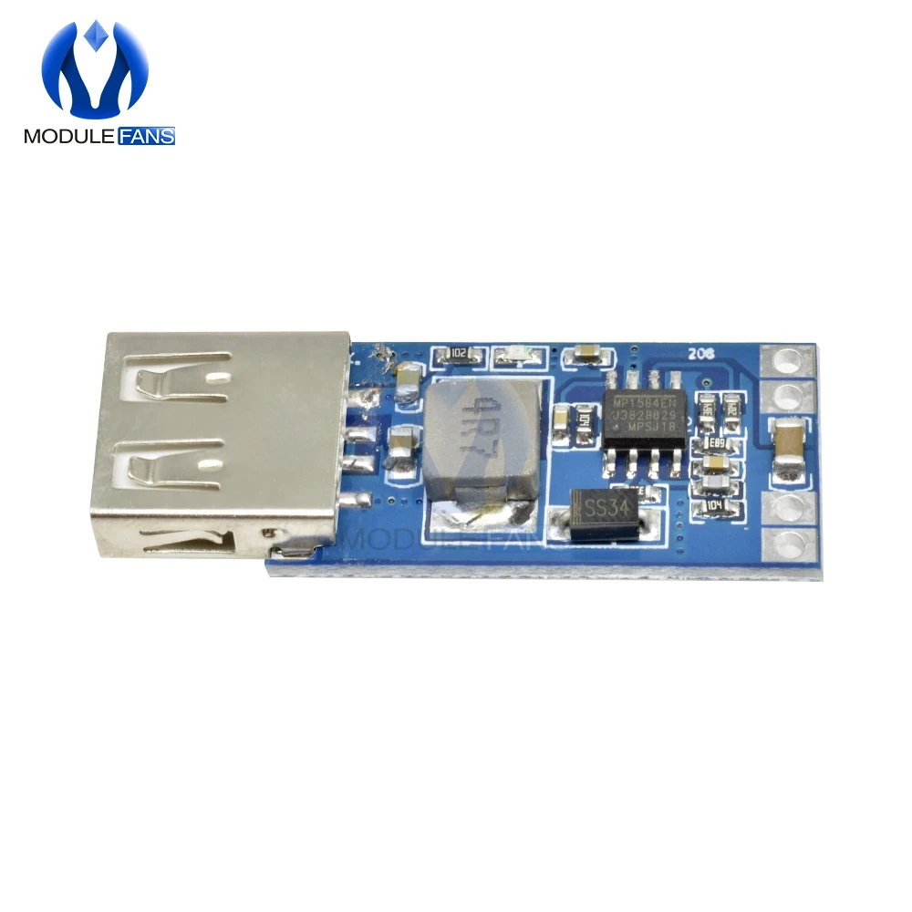 DC-DC 9V/12V/24V to 5V 3A USB Step Down Power Module 2A Precise Vehicle Car Charger Boardy Module