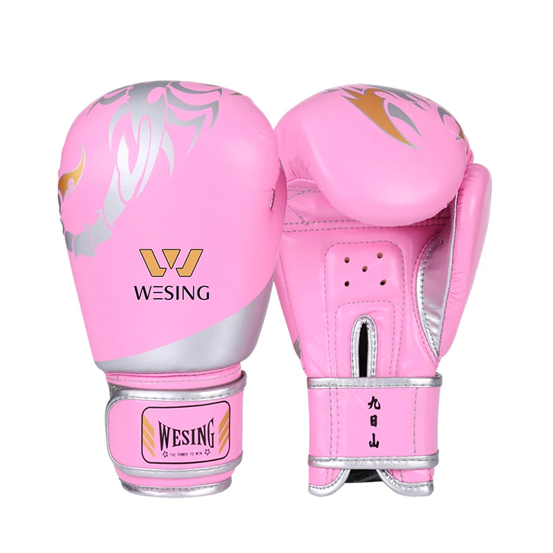 Wesing Kids Boxing Gloves Children Training Gloves 6OZ Punch Mitts Gift