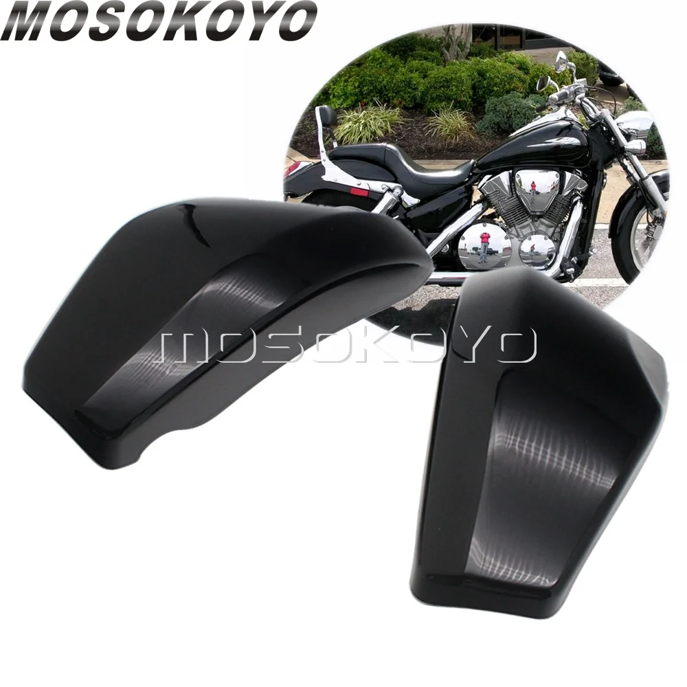 

Black ABS Left + Right Battery Side Cover Fairing For Honda VTX1300 2003-2009 Cruiser VTX 1300 R/S/C/T Retro Spoke Tourer Custom