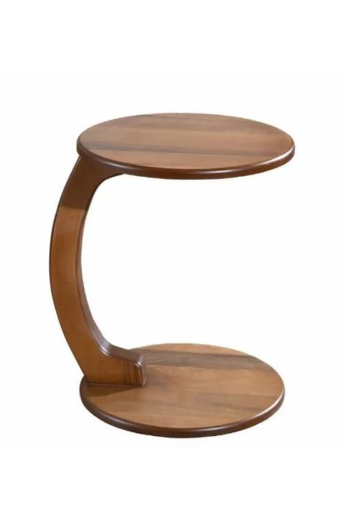 Walnut C Side Coffee Table