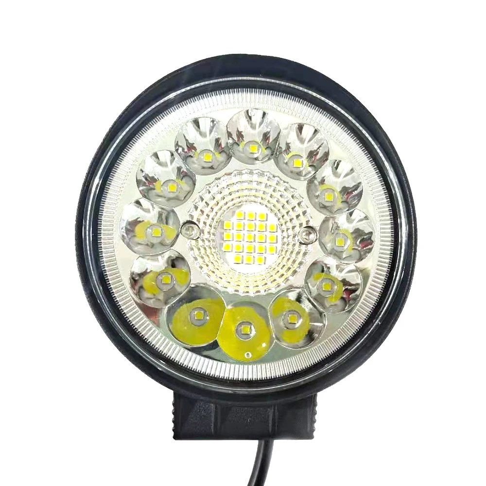 New 4Inch 99W LED Work Light 12V 24V Truck Headlight Round Spotlight 3030 LED 33SMD for Truck Off-road Tractor SUV 4x4 Car light