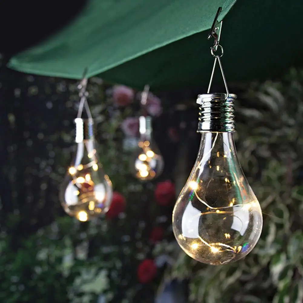 Outdoor Colorful ball LED Solar Lamp Power LED String Fairy Lights Solar Garlands Garden Christmas Decor Yard Hanging Lamp