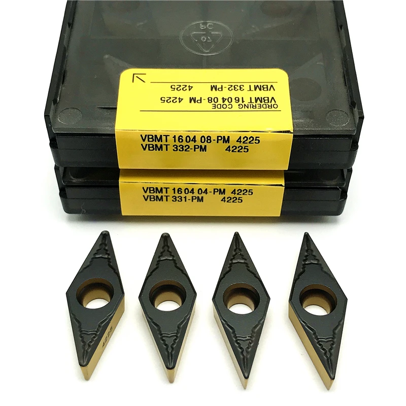 Imagem -03 - Inserções de Carboneto Pode Ser Indexado Ferramentas de Gerencio Interno Torno Cnc Vbmt 160404 160408 Torneamento Cortador Vbmt160404 160408 pm 4225