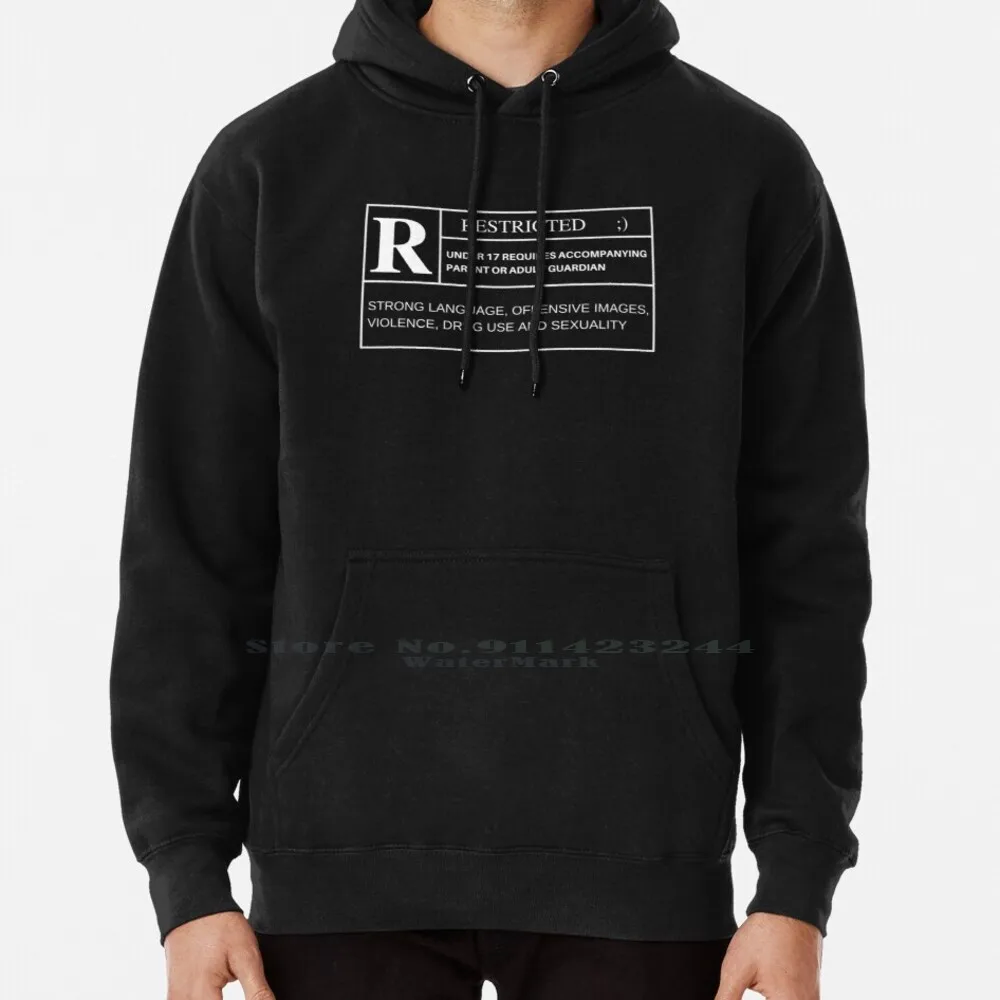 Restricted Rated R Hoodie Sweater 6xl Cotton Restricted Rated R Sexy Luscious Passionate Naughty Nasty Kinky Perverted Xxx Babe