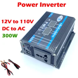 Inverter DC 12V a AC 110V 300W / 4000W potenza auto modificata sinusoidale convertitore solare trasformatore inversore UPS