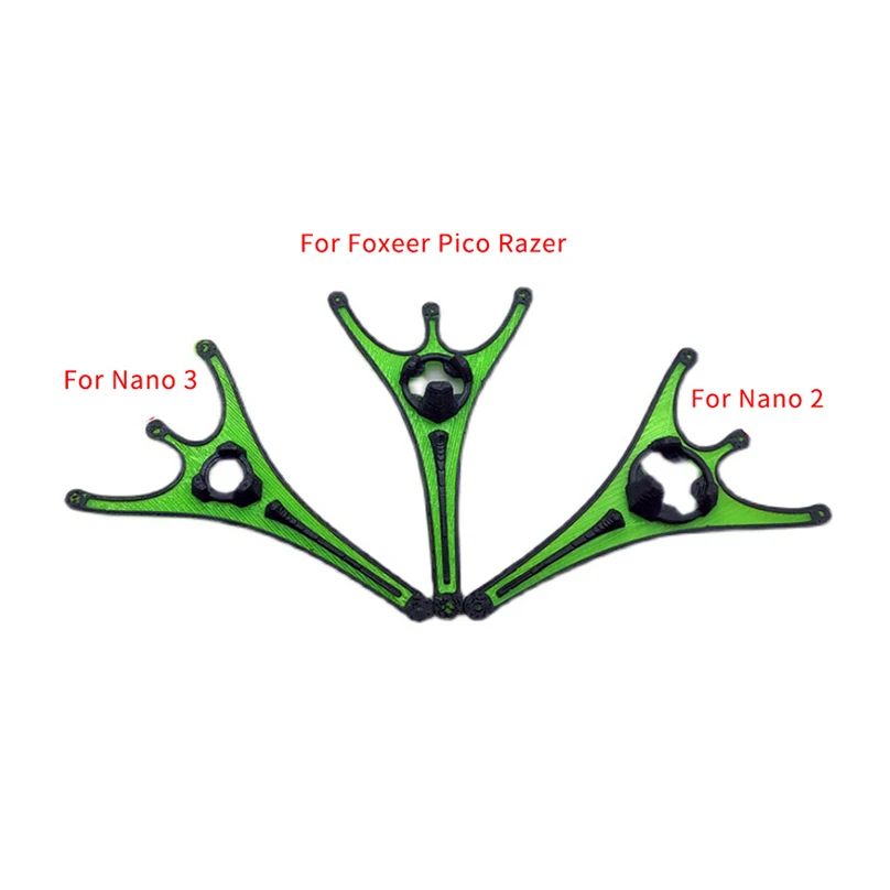 3D Printed TPU Material Camera Mount for Happymodel Mobula Moblite6 for Runcam Nano 3 Nano 2 for Foxeer Pico Razer M7 10mm Lens