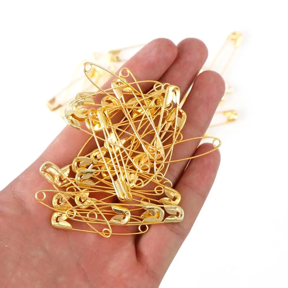 200Pcs/lot Colorful Small Safety Pins DIY Mini Buckle Pin Needlework Sewing Tools Stainless Steel Safety Pin Brooch Apparel Acce