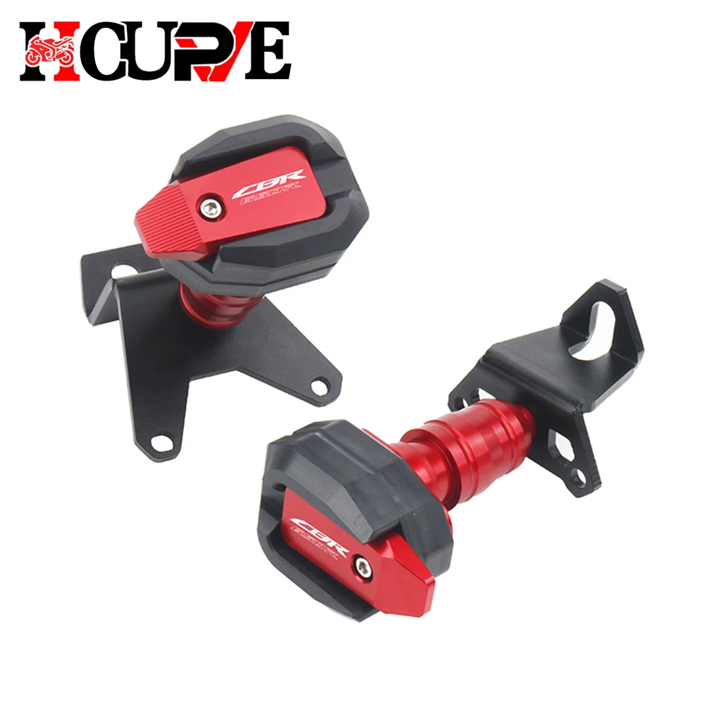 オートバイ落下保護フレームスライダーフェアリングガードクラッシュパッドプロテクター CB650R CBR650R CB CBR 650R 2021-2023