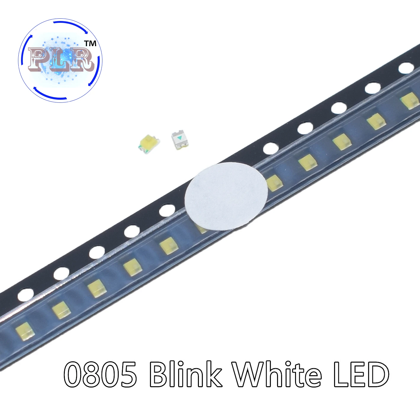 100pcs 0805 Flash LED SMD Diodes White RED Blue Green Yellow Orange RGB PLR Emitting Alto Brilho 0805 Blink Color Change