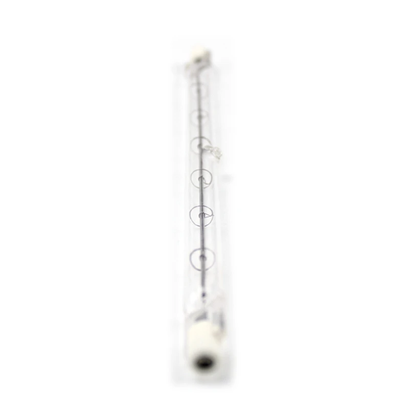 Bioelab-tubos transparentes para tienda de trabajo, bombillas halógenas tradicionales, 100W, 500W, 1000W, 1500W, 200-240Vac, 78mm, 118mm, 189mm, 8