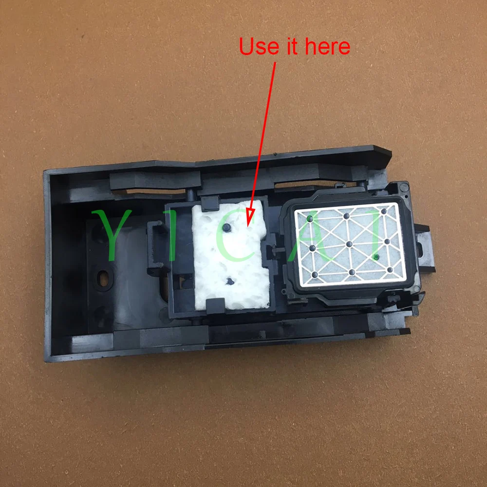 3PCS Cleaning waste sponge for Epson dx5 dx7 printhead Mimaki JV33 JV5 CJV30 solvent printer capping station cap top Assembly